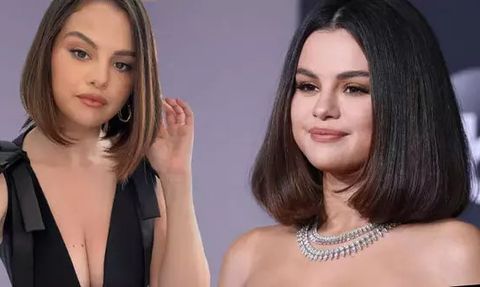 Selena Gomez'in Makyaj Masasından Siyah Boxerlı Pozu