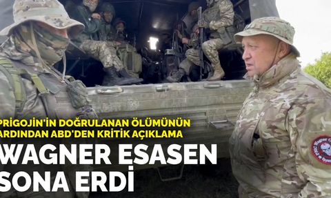 Pentagon, Wagner'in Sonunun Geldiğini Açıkladı