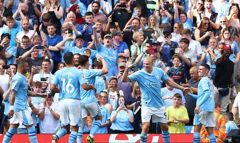Manchester City, Fulham'ı 5-1 Mağlup Etti