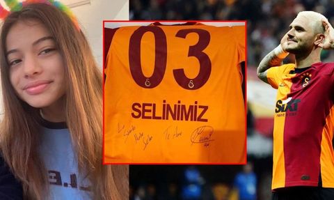 Galatasaray'ın Yıldız Futbolcusu Mauro Icardi, Selin Karakaya İçin Forma İmzaladı