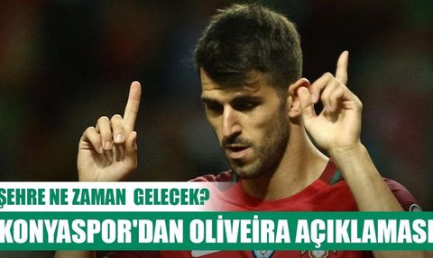 Konyaspor'dan Nelson Oliveira açıklaması!