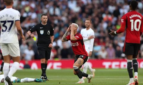 Manchester United'ın Brezilyalı futbolcusu Anthony milli takım kadrosundan çıkarıldı