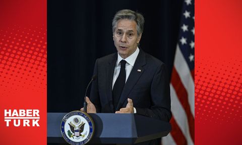 ABD Dışişleri Bakanı Antony Blinken Ukrayna'ya Gitti