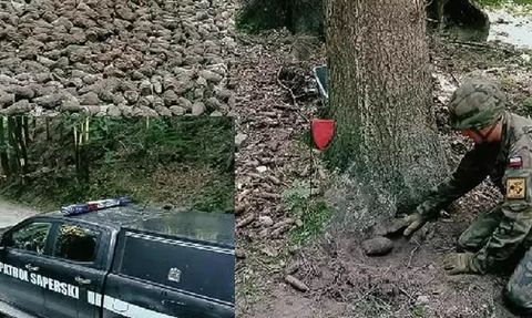 Polonya Ordusu 2. Dünya Savaşı'ndan Kalma 1300 Patlamamış Mühimmat Buldu