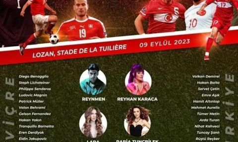 Türkiye ve İsviçre Milli Takımları Depremzedeler İçin Sahaya Çıkıyor