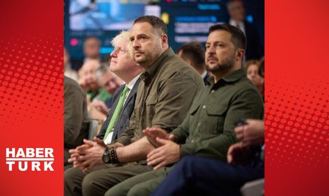 Boris Johnson ve Zelenskiy Ukrayna'da Buluştu