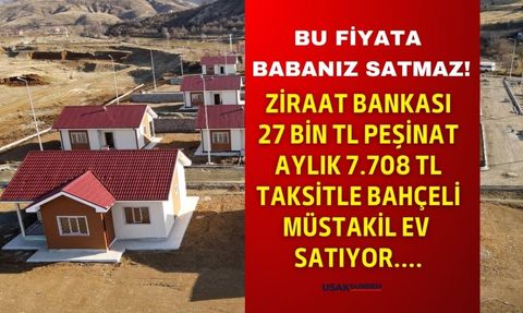 Ziraat Bankası'ndan Kelepir Fiyatlarla Satılık Müstakil Ev İlanları