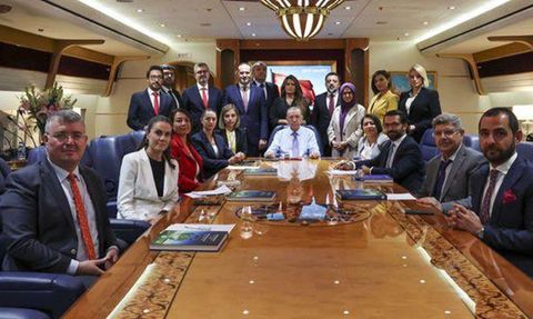 Cumhurbaşkanı Erdoğan, G20 Liderler Zirvesi'nden Dönüşte Gazetecilere Açıklamalarda Bulundu