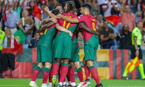 Ronaldo'suz Portekiz Lüksemburg'u 9-0 yendi