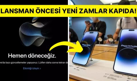Apple Store Türkiye Satışları Durdurdu: Yeni Zam Yolda mı?