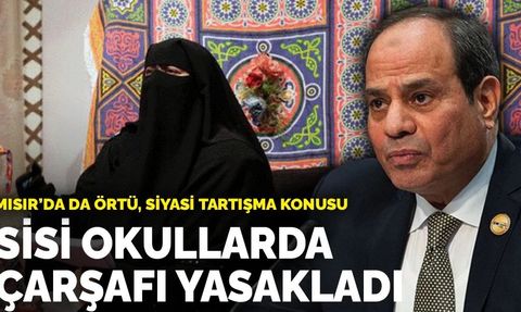 Mısır'da Okullarda Çarşaf Giymek Yasaklandı