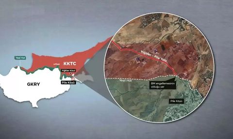 Kıbrıs'ta Yiğitler-Pile Yolu'nun Yapımı Yeniden Başladı