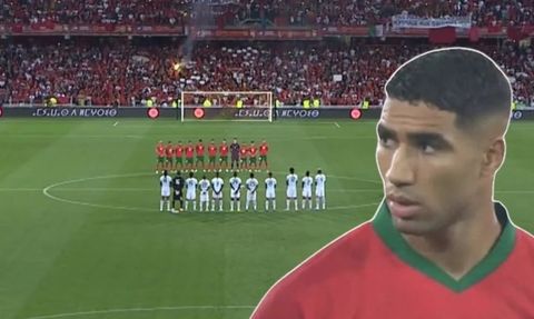 Fas-Burkina Faso Hazırlık Maçında Fas Depremi Anıldı