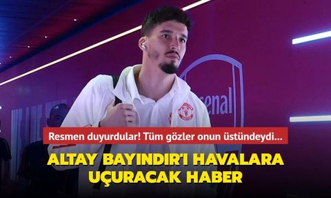 Altay Bayındır Manchester United'a Transfer Oldu