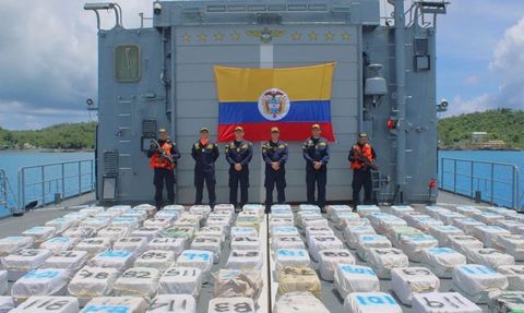 Kolombiya'nın San Andres Adası'nda 3 Ton Kokain Ele Geçirildi