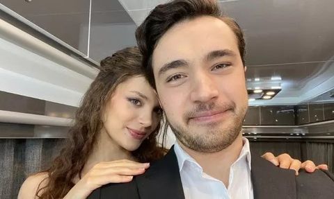 Güzel Günler Dizisinin Oyuncuları Burak Dakak ve Leyla Tanlar Nişanlandı