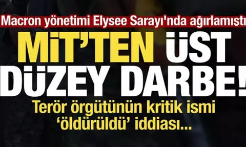 Fransa, Danimarka, Kanada ve İtalya'da Ağırlanan Terörist Derviş Öldürüldü