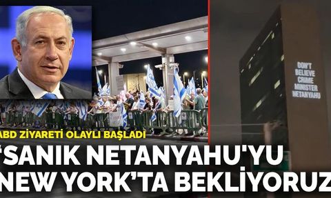 İsrail'in ABD Ziyareti Protestolarla Başladı