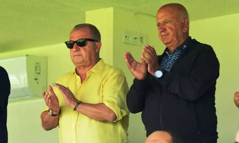 Fatih Terim Bodrum FK - Çorum FK maçını izledi