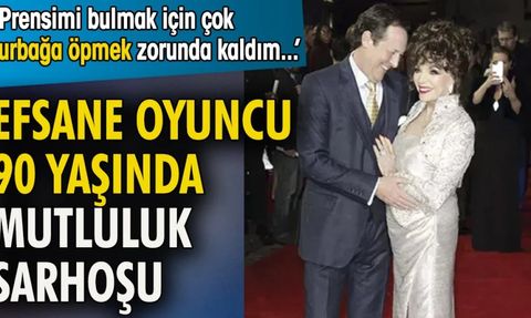 Efsane Oyuncu Joan Collins 90 Yaşında Mutluluk Sarhoşu