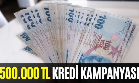 Halkbank'tan 500 Bin TL'ye 6 Ay Erteleme ile 60 Ay Vade Oranları!