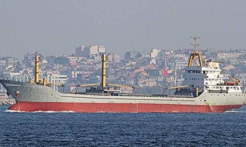 Türk Bayraklı Gemi Karadeniz'de Mayına Çarptı