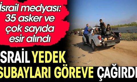 İsrail Yedek Subayları Göreve Çağırdı