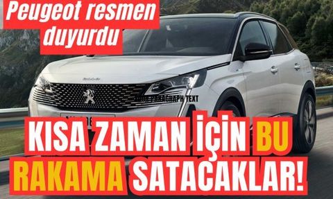 Peugeot'tan Özel Kredi Kampanyası ve Fiyat İndirimi