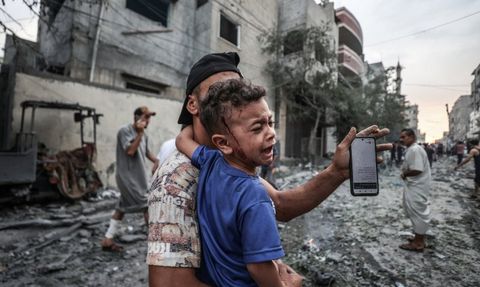 Filistin'de İsrail Saldırıları Sonucu 436 Kişi Hayatını Kaybetti