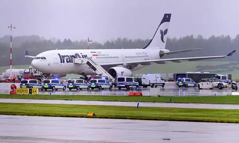 Almanya Federal Polisi, İran'dan Kalkan Hamburg Uçağına Saldırı İhbarı Aldı