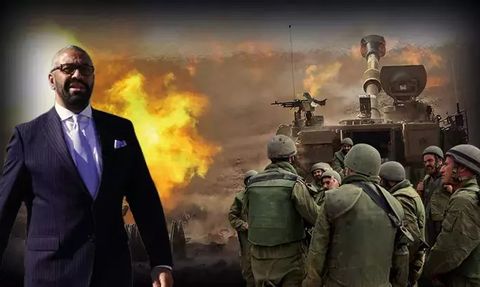 İngiltere Dışişleri Bakanı İsrail'i Ziyaret Etti