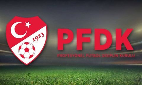 TFF'den Pendikspor, Fenerbahçe, Samsunspor ve Konyaspor'a Para Cezası