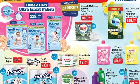 BİM'de Haftanın İndirimleri: Bebek Bezi Fırsatı