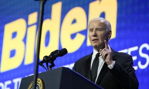 ABD Başkanı Joe Biden'ın Konuşması Filistin Destekçisi Protestocu Tarafından Kesildi