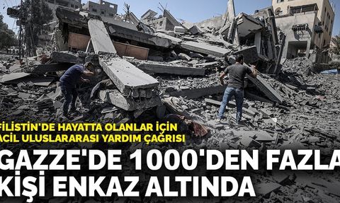 Filistin'de Hayatta Olanlar İçin Acil Uluslararası Yardım Çağrısı