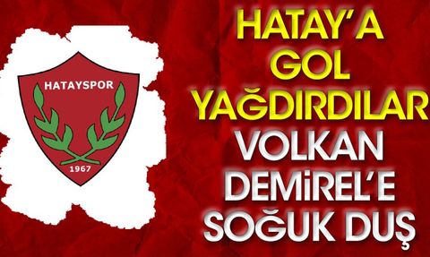 Bitexen Antalyaspor, Hatayspor'u 5-1 Yendi