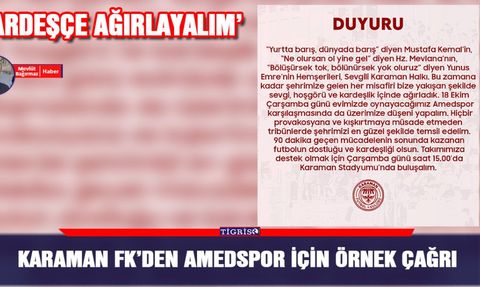 Karaman FK - Amedspor Maçı Öncesi Önlemler Alındı