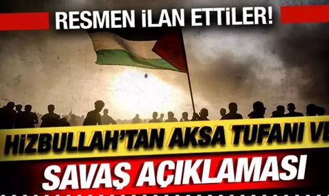 Son dakika Hizbullah haberleri: Irak'taki Hizbullah'ın Sözcüsü Cafer Hüseyin, Aksa Tufanı operasyonuna resmen katıldıklarını açıkladı.