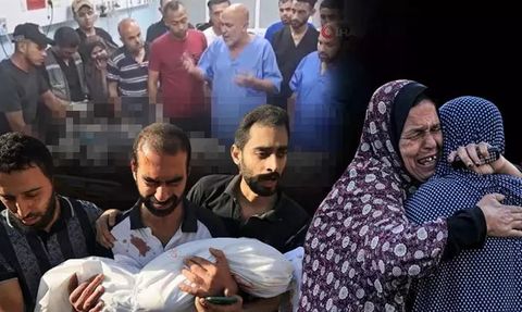 İsrail Ordusu Gazze'ye Saldırılarını Sürdürüyor