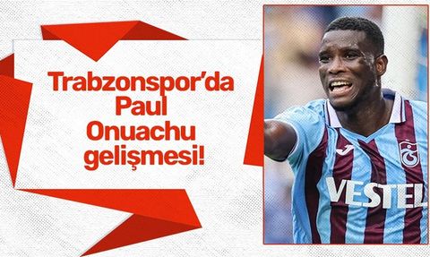 Trabzonspor'da Paul Onuachu Sevindirdi