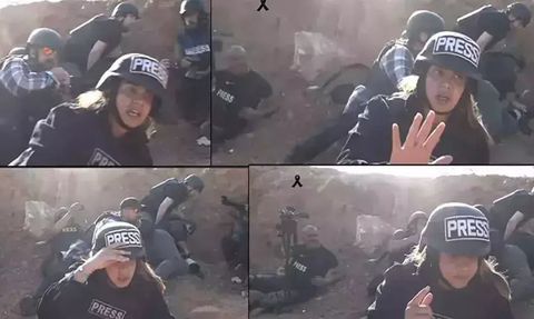 Fulya Öztürk: İsrail-Hamas Savaşında Gazze Sınırında Roket Saldırısına Maruz Kaldı