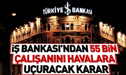 İş Bankası'ndan 55 Bin Çalışanına Altın Hediye