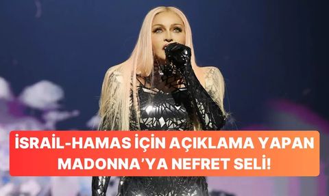 Madonna'nın Dünya Turnesinde İsrail-Filistin Çatışmalarına Değinmesi