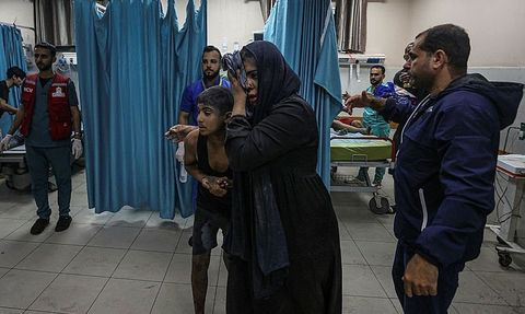 İşgalci İsrail Güçleri Gazze'ye Saldırıyor, Dünya Liderleri İsrail'e Destek Veriyor