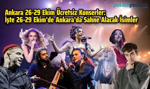 Ankara'da Cumhuriyetin 100. Yılı Konserleri