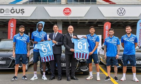 Trabzonspor'un Doğuş Otomotiv ile Sponsorluk Anlaşması Devam Ediyor