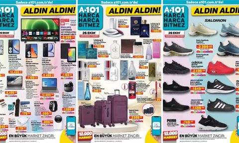A101 İnternete Özel Aldın Aldın Kataloğu