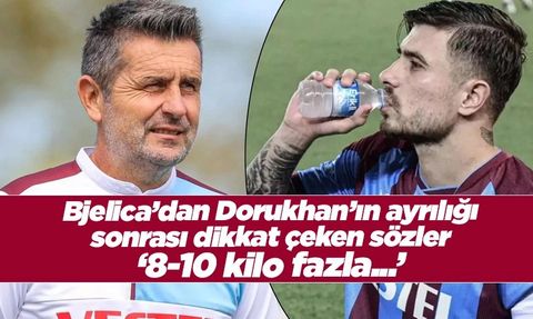 Trabzonspor Eski Teknik Direktörü Bjelica, Dorukhan Toköz'ün Ayrılığı Hakkında Konuştu