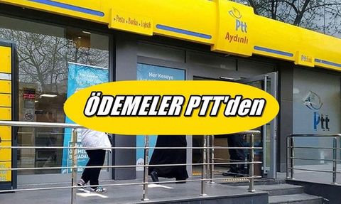 PTT'den 50 Bin TL'ye Kadar Ödeme İmkanı
