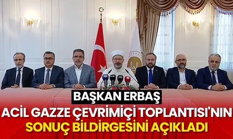Dünya Müslüman Dini Liderleri Gazze için Acil Toplantı Düzenledi